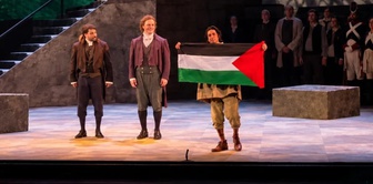 They unfurled a Palestinian flag on stage and were removed from my production! 