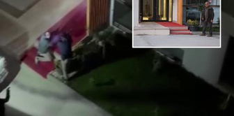 In Amasya, a wild boar that entered a building was neutralized after being shot by police.