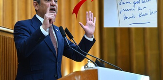Don't let Özgür Özel see this! Two MPs were caught on camera while speaking at the podium.