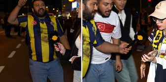Astonishing moments outside the stadium! They celebrated Prague's goal
