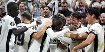 4 goals, 1 red card at Dolmabahçe! Beşiktaş continues undefeated in Europe.