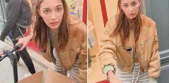 He told the looter in France, 'What you did is haram!' The woman's answer surprised everyone.