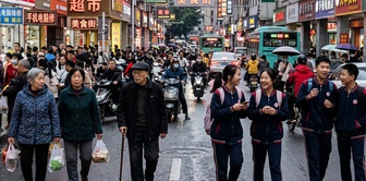 In China, the population aged 65 and over has surpassed the child population aged 14 and under for the first time.