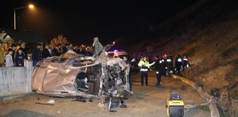 They rolled down a 22-meter cliff! The 21-year-old young man died.
