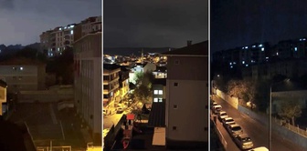 Surprising event in Istanbul! It suddenly started in 3 schools at night, everyone ran to the windows.