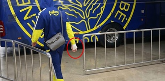 He punched the walls out of anger and left the stadium with his hand bandaged.
