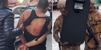 Cinnet getiren genç boğazına bıçak dayadı, Özel Harekat soluğu evinde aldı