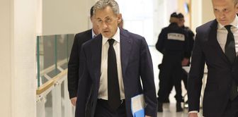 Sarkozy, yasa dışı finansman iddiasıyla yargılandığı davada hakim karşısında