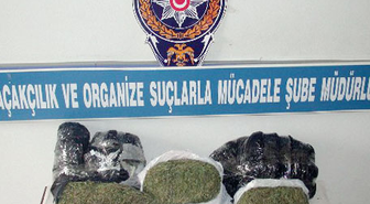 Hatay: Hatay'da 6 Kilo Esrar Ele Geçirildi