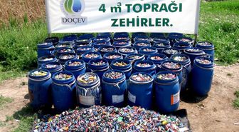 Doçev Topladığı 2.5 Ton Atık Pili Tap'a Teslim Etti