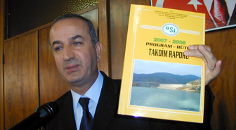 Erfelek Barajı DSİ Kitapçığına Kapak Oldu