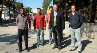 Belediye Başkanından Genç Mühendislere Şantiye Eğitimi…