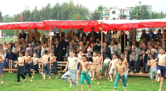 Geleneksel Salbaş Güreşleri Yapıldı