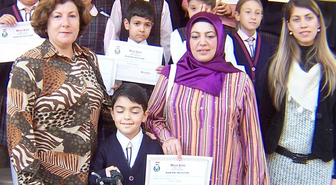 Resim Yarışmasında Türkiye Birincisi Oldu