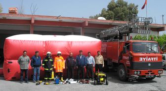 Silifke İtfaiyesi'ne Malzeme Takviyesi