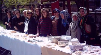 Kütahya'da DYP'li Hanımlardan Kermes