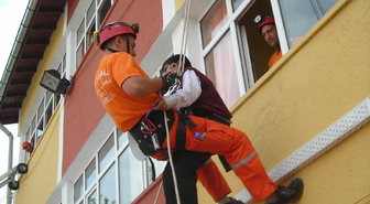 Silvan'da Nefes Kesen Yangın ve Deprem Tatbikatı