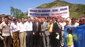 Milletvekili Aday Adayına Bakan Gibi Karşılama