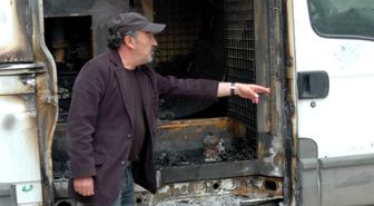 Ezo Gelin Dizisinin Jeneratör Aracı Yandı