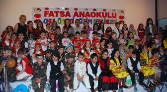 Fatsa Anaokulu'nun Okul Öncesi Eğitim Şenliği