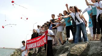 Samsun'da, Çerkez Sürgünü Anıldı