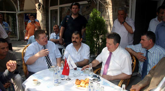 MHP Adaylarından Kapalı Çarşı Ziyareti