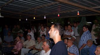 AK Parti Sakarya Milletvekili Yıldırım Köylerde Havai Fişeklerle Karşılanıyor