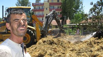 Manavgat'ta Ağılda Çıkan Yangın Korkuttu