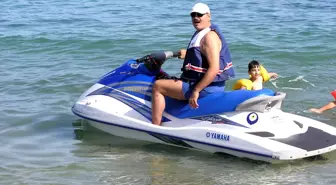 Başkan Yılmazer'in Jetski Keyfi