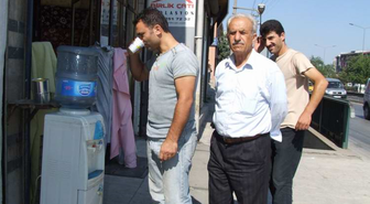 Esnaftan Vatandaşa Serin Su