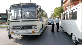 Denizli'de Servis Taşımacılığına Sıkı Takip