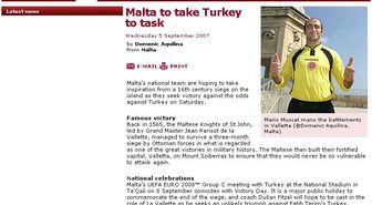 UEFA'dan Malta Maçına 'Tarihi' Yorum