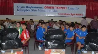 Amatör Spor Kulüplerine Malzeme Yardımı