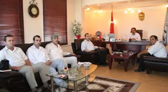 Akyazı Myo Heyeti, Başkan Yazıcı'yı Ziyaret Etti