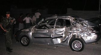 Freni Patlayan Kamyon Otomobile Çarptı: 5 Yaralı