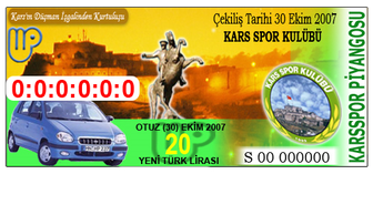 Karsspor Eşya Piyangosu Düzenleniyor