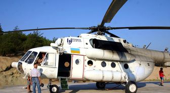 Yangın Helikopterinin Arızası Giderilmeye Çalışılıyor