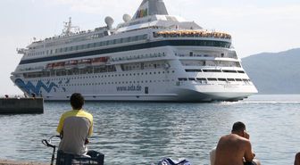 'Aıda Cara Genova' Adlı Lüks Yolcu Gemisi Marmaris'te