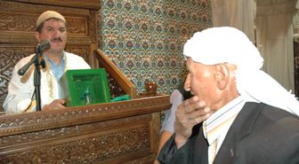 Van'da Sakal-ı Şerif İzdihamı