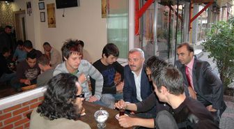 Başkan Kaldırım, Esnafla Bayramlaştı