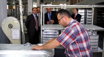 Azerbaycan ve Özbekistan Heyetlerinin Gezisi