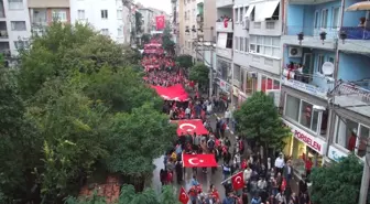 Mudanya'da Terörü Tel'in Yürüyüşü