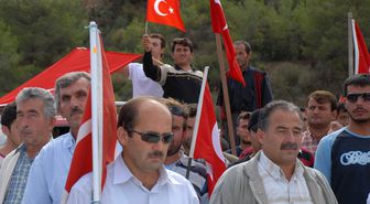 Antalya'da Teröre Tepki Yürüyüşü