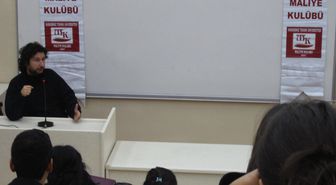 'Metal Fırtına' Kitabının Yazarlarından Orkun Uçar Trabzon'da Öğrencilerle Buluştu