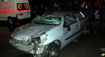 Trabzon'da Trafik Kazası: 1 Ağır Yaralı