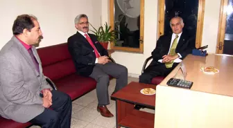 Vali Hacımustafaoğlu'ndan Eğitim Sendikalarına Ziyaret