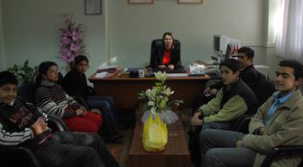 Öğrencilerden Fiş Toplama Kampanyasına Destek