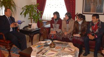 Nevşehir Lisesi Öğrencileri Ünver'i Ziyaret Etti