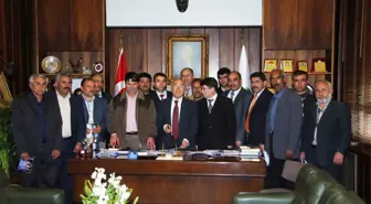 Yeni Kurulan Sarıçam İlçesinin Mahalle Muhtarları, Başkan Durak'ı Ziyaret Etti
