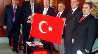 Siirt Heyeti YÖK Başkanı Prof. Dr. Yusuf Ziya Özcan'ı Ziyaret Etti